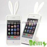 Newest Fashion Rabbit Ear Design High Quality Silicone Mobile Phone Cover thumbnail-1