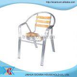 High Quality Aluminum Frame Wooden Chairs thumbnail-1