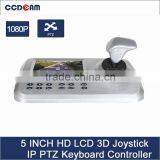 Brand New 5 LCD Plug and Play Cctv 3d Keyboard Controller thumbnail-1