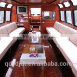 17.7m X3.99mx1.4m Fiberglass 63 Seats Passenger Ferry Boat thumbnail-4