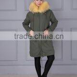 Fur Lining Women Winter Jacket Parka Raccoon Fur Parka For Ladies thumbnail-6