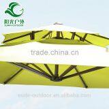 Outdoor Pool Parasol Rome Umbrella 350cm Double Top Patio Side Umbrella thumbnail-2