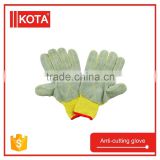Safety Anti Cutting Leather Work Hand Glove