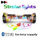 HX Two Wheels Electric Mobility Self-balancing Scooter With LED Light thumbnail-4