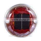 Red Solar Energy- Based Power Source IP68 Water Proof Led Road Studs Light Popular Design Supplier's Choice thumbnail-1