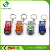 3 LED Keychain Lights Best Promotion Gift Mini Plastic Led Flashlight thumbnail-4