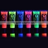 UV Glow Blacklight Face and Body Paint 0.34oz - Set of 6 Tubes - Neon Fluorescent                        
                                                Quality Choice