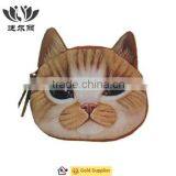 Eye-catching 3D Cute Lovely Children Coin Money Card Cat Zipper Purse thumbnail-3
