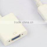 6 Inch DisplayPort 1.2 Male to DVI Female Adapter -white Color