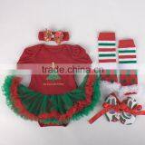 First Christmas Organic Cotton Newborn Baby Christmas Outfits thumbnail-1