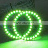 Colorful Change 80mm Led Rgb Angel Eyes RGB Multi-Color LED 5050SMD Headlight for All Car Motors LED Angel Eyes Kits SMD thumbnail-2