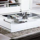 2014 Brand New High Shinny Fashional Black Lacquer Glassy Coffee Table1633#
