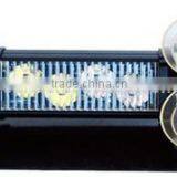 4 LED White/Amber Warning Strobe Light/Car Interior Window Dash Light/Security Tow Dash LightBar LTDG312-1 thumbnail-3