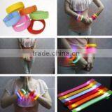 Yiwu Wholesale Low Price Profitional Gift Colorful Fashion Customized Nylon LED Flash Wristband thumbnail-2