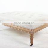 Leather Chair and Ottomans thumbnail-1