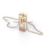 MUB 2016 Top Sell Beautiful Set Auger Perfume Bottle Pendant Keepsake Necklace thumbnail-3