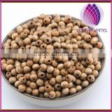 wholesale 8mm origional wood round beads for garment decoration