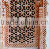 Carving Red Marble Door Jali thumbnail-1