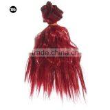 Short Pink Wavy Hair Extension Hairpiece for Dolls thumbnail-5