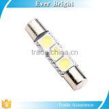 FS-T-5050-3SMD C5W Led Bulb, 28mm/31mm Festoon, Interior Light 5050 Smd Led
