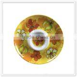 Festival Sailing Ship Boat Print Custom Personalized Round Melamine Section Dish thumbnail-2