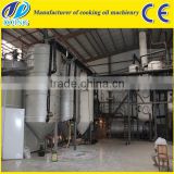Automatic continuous used vegetable oil processing machines