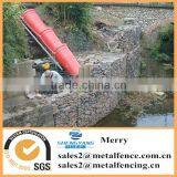 1.5mX0.5mX0.5m Galfan Galvanized Zn Curved Stone Gabion Basket Wall for Protecting Against River Erosion