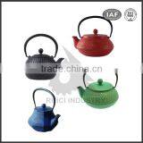 Custom Chinese Antique Cast Iron Tea Set Wholesale thumbnail-1
