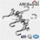 D25mm Neodymium Magnet Hook 40lbs thumbnail-2