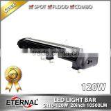 120W 20" Led Offroad Light Bar 4x4 Truck Trailer Tractor Equipments Automotive Police Car Led Roof Light Bar thumbnail-4