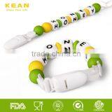 New Arrived Wood And Metal Pacifier Clip Baby Paicifer Holder Clip thumbnail-6