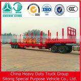 3 Axles Rainforest Long Log Timber Tractor Semi Trailer for Sale thumbnail-4