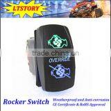 Rocker Switch For Motorcycles ATV Snowmobile UTV thumbnail-3