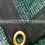 Good quality hot sales hdpe eyelet plastic green shade nets