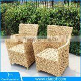 Twisted Cane Furniture Restaurant Table and Chairs Dining Set thumbnail-3