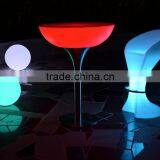 PE Plastic Remote Control LED Bar Tables/color Changing LED Cocktail Tables/illuminated LED Light up Table thumbnail-5