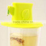 Silicone Tea Bag Squeezer & Cup Lid thumbnail-3