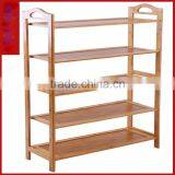 Expandable Wooden Shoe Racks 3 Tire Space Saving Storage Racks Cabinet thumbnail-5