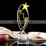 Custom New Design Crystal Dance Trophy thumbnail-2