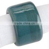 High Quality Best Selling Spun Bamboo Napkin Ring Light Blue From Vietnam thumbnail-1