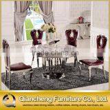 Dining Table Round Marble Slab Table Top Hotel Furniture thumbnail-5