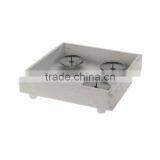 White Candle Holder thumbnail-1