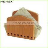 Table Bamboo Creative Adjustable Napkin Holder/Homex_BSCI thumbnail-2