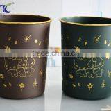Plastic Rabbit Pattern Wastebin New PP thumbnail-2