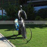 Bronze FRP Rider Sculpture Statue thumbnail-4