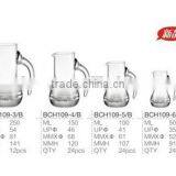 Lead Free Glass Wine Decanter With Handle thumbnail-2