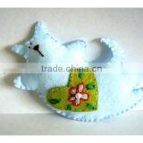 Hot Sell Felt Cat Tilda Cat Ornament Made in China