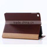 Nature Wood Grain PU Card Bumper/pocket Cell Phone Case for Ipad thumbnail-5