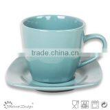 Two Tone Stamp With Cup Saucer Solid Colour Cheap High Quality Modern Style New Design thumbnail-3