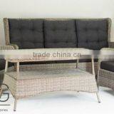 Trieste Patio Sofa Set - Poly Rattan Furniture - Outdoor Relaxation thumbnail-1